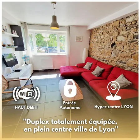 Grand Duplex 5 Pers Au Cœur De Opéra&métro Appartamento Lione